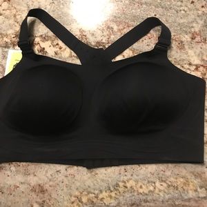Black Target high impact sports bra large
